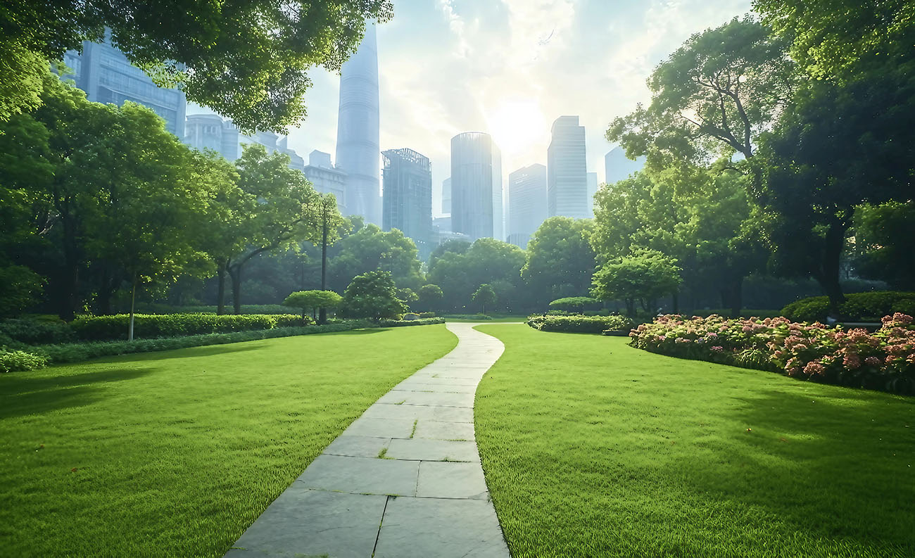 공원을 품은 쾌적한 삶